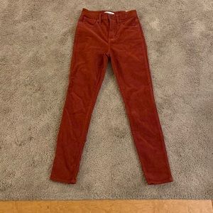 NWT Madewell high rise skinny jeans